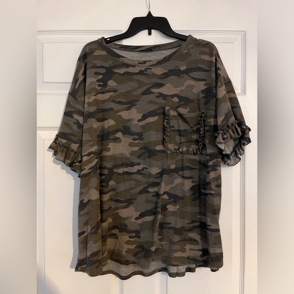 Camo Blouse